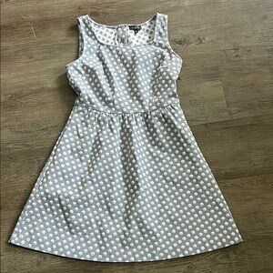 The Limited Factory Fit And Flare PolkaDot Dress Sleeveless 6